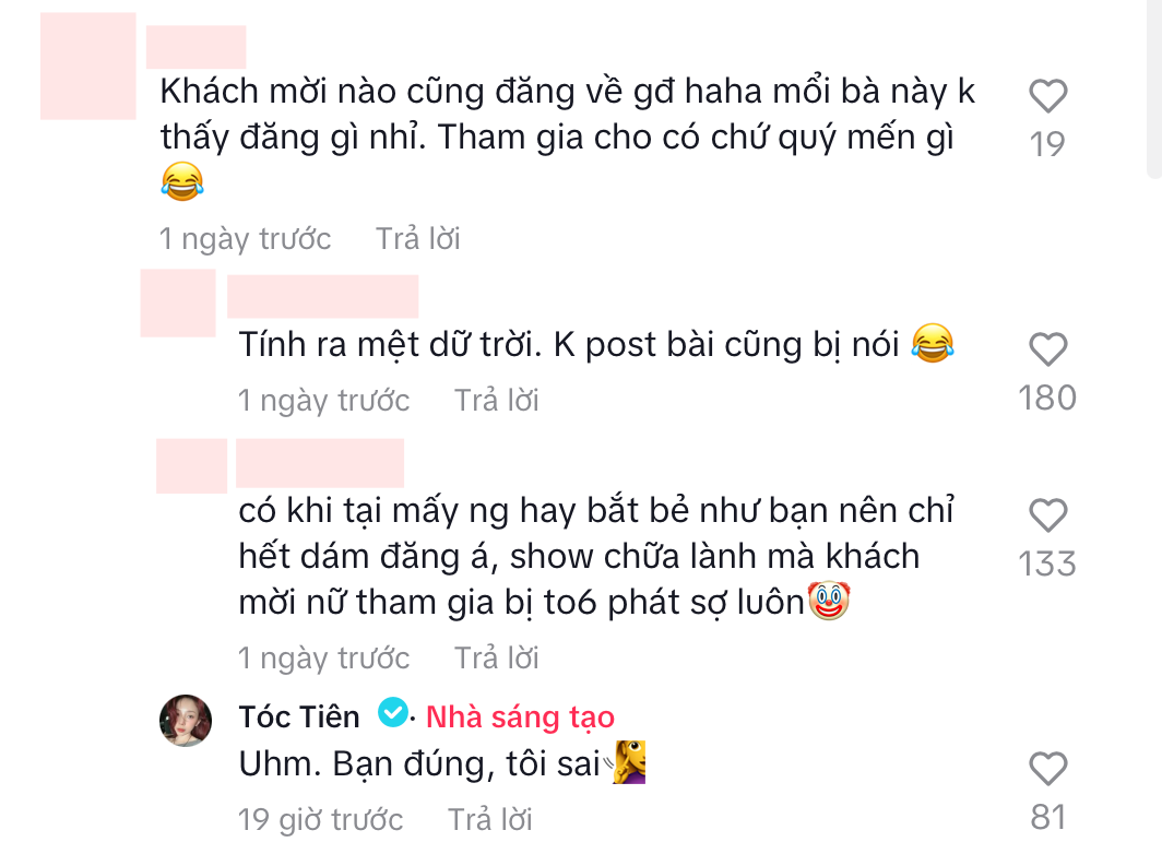 Tóc Tiên lên tiếng khi bị 