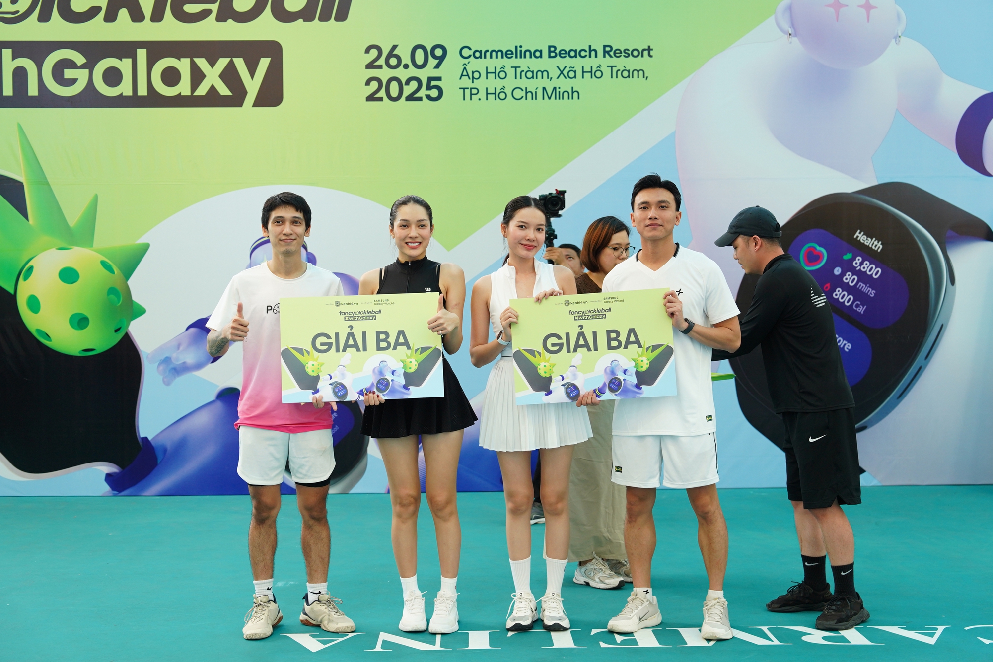 Fancy Pickleball #withGalaxy thành công rực rỡ, lộ diện những nhà vô địch sau loạt trận 