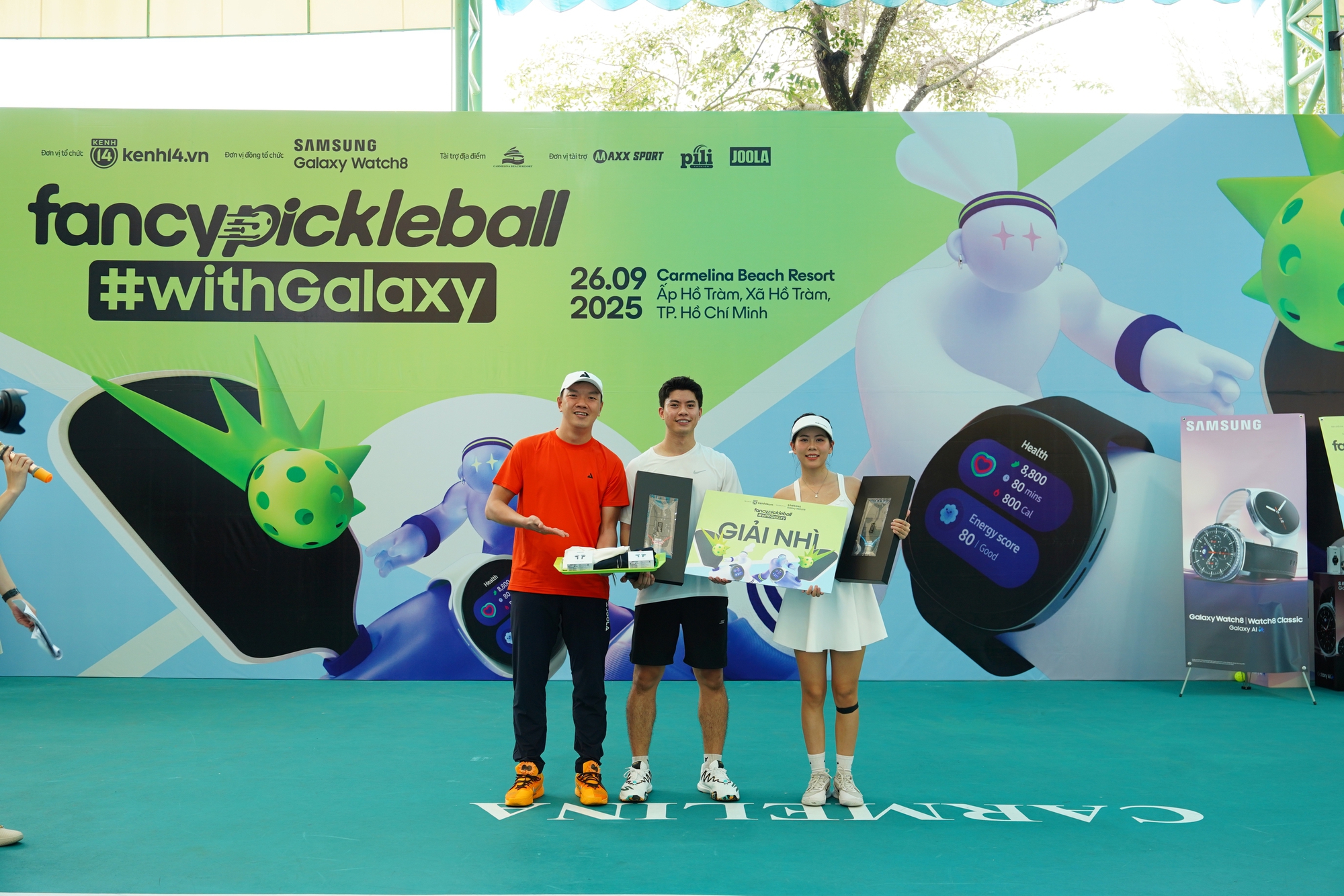 Fancy Pickleball #withGalaxy thành công rực rỡ, lộ diện những nhà vô địch sau loạt trận 