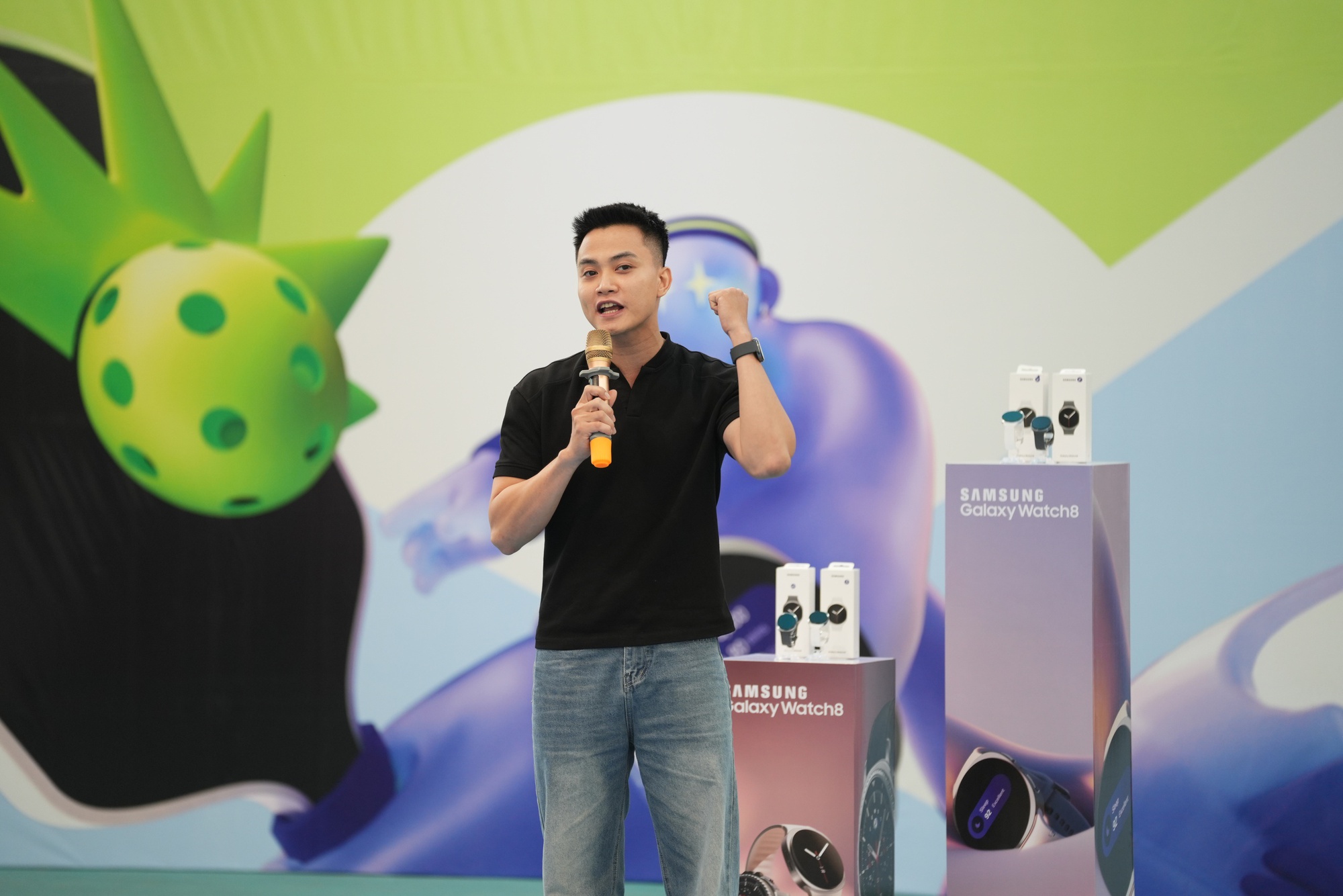 Điều đặc biệt lần đầu xuất hiện tại Fancy Pickleball #withGalaxy: Có gì mà các VĐV mê dữ dội?- Ảnh 2.