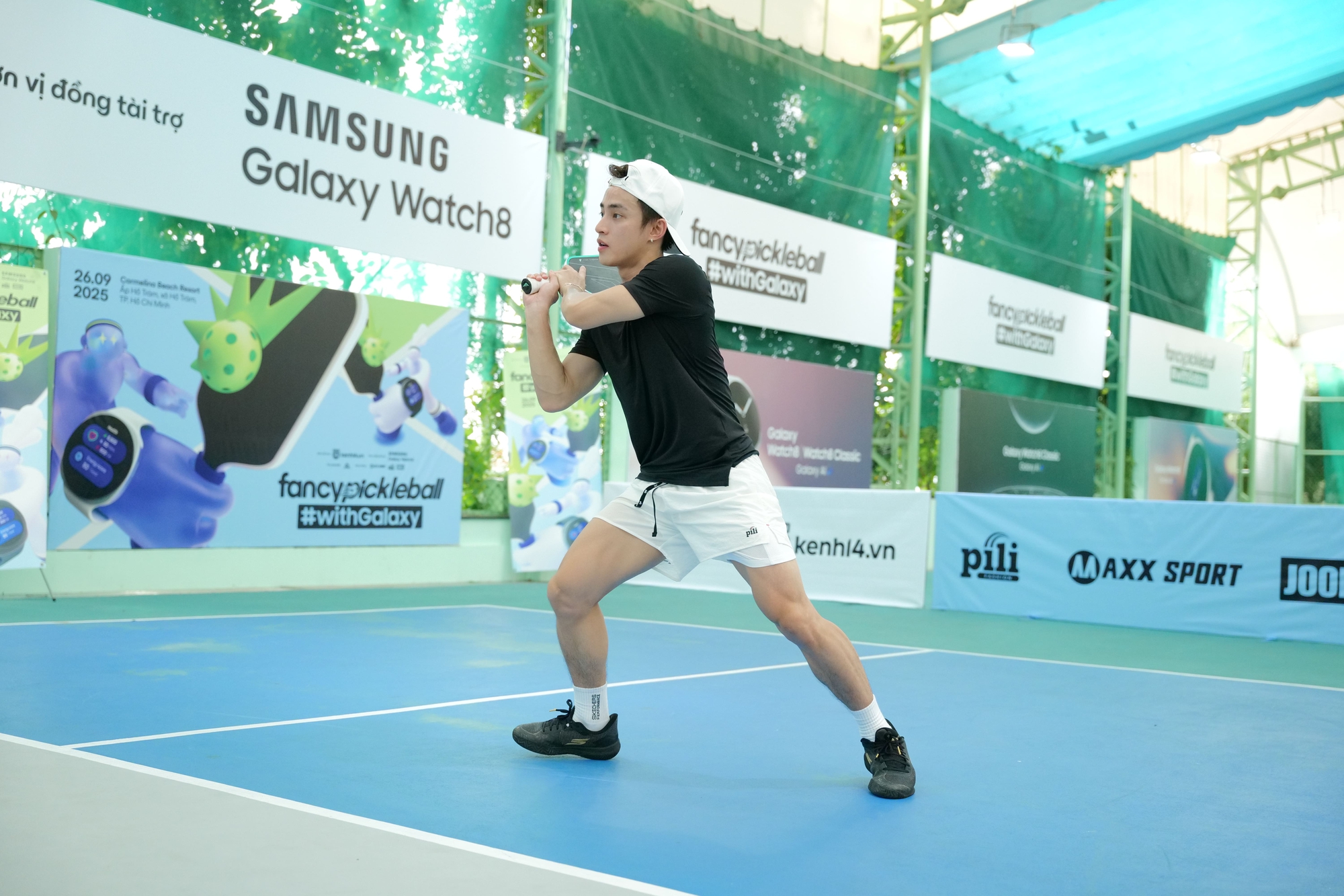 Dàn sao siêu đỉnh tại Fancy Pickleball: Mâu Thuỷ - Hồng Hạnh thi đấu bùng nổ, hội trai xinh gái đẹp vừa slay vừa đánh hay!- Ảnh 9.