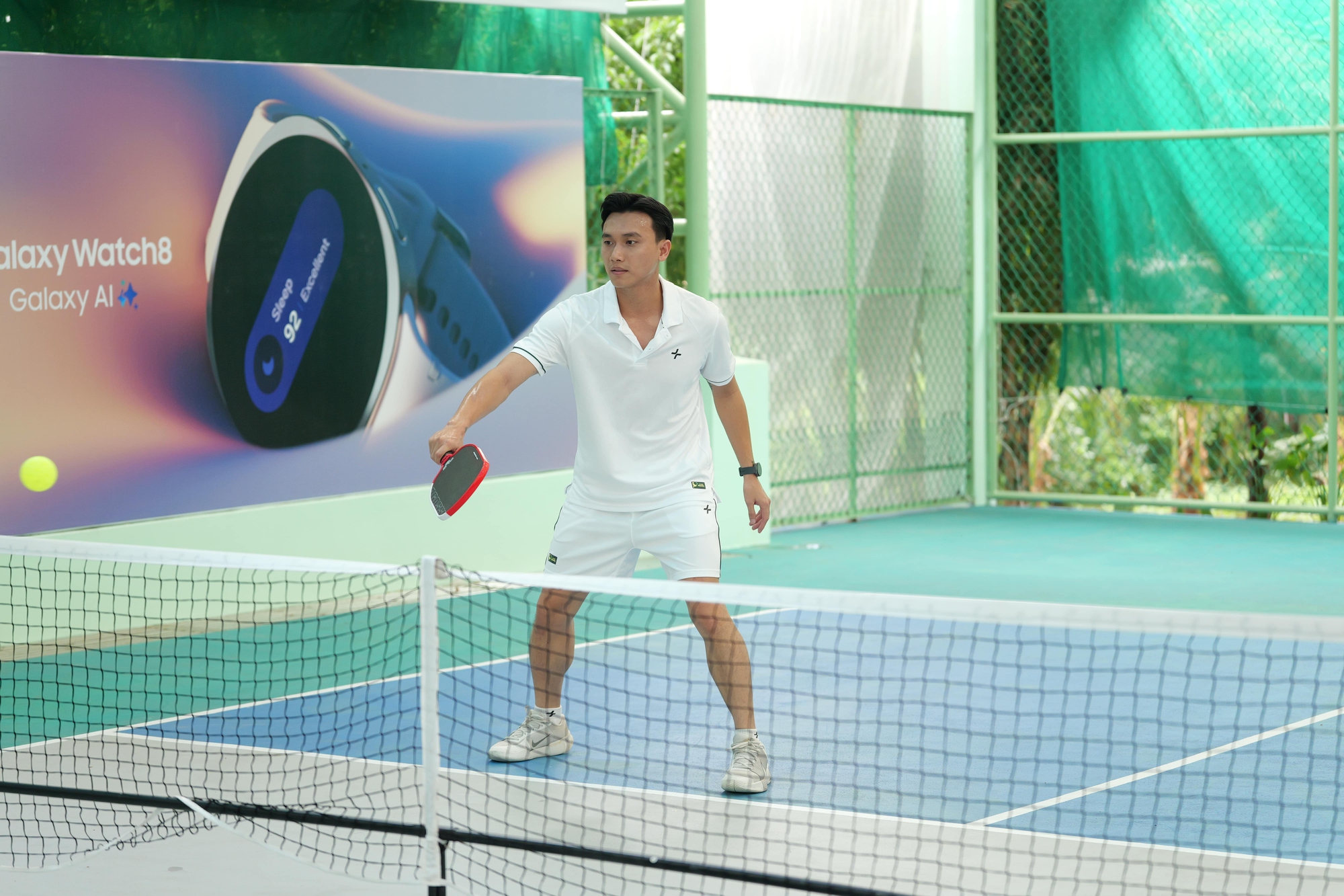 Dàn sao siêu đỉnh tại Fancy Pickleball: Mâu Thuỷ - Hồng Hạnh thi đấu bùng nổ, hội trai xinh gái đẹp vừa slay vừa đánh hay!- Ảnh 13.