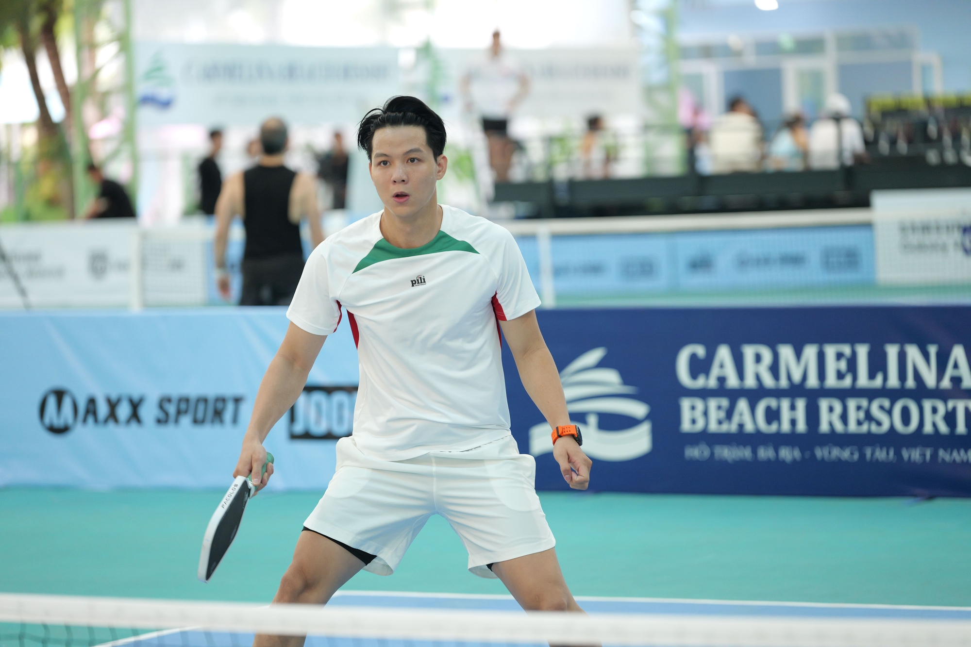 Dàn sao siêu đỉnh tại Fancy Pickleball: Mâu Thuỷ - Hồng Hạnh thi đấu bùng nổ, hội trai xinh gái đẹp vừa slay vừa đánh hay!- Ảnh 11.