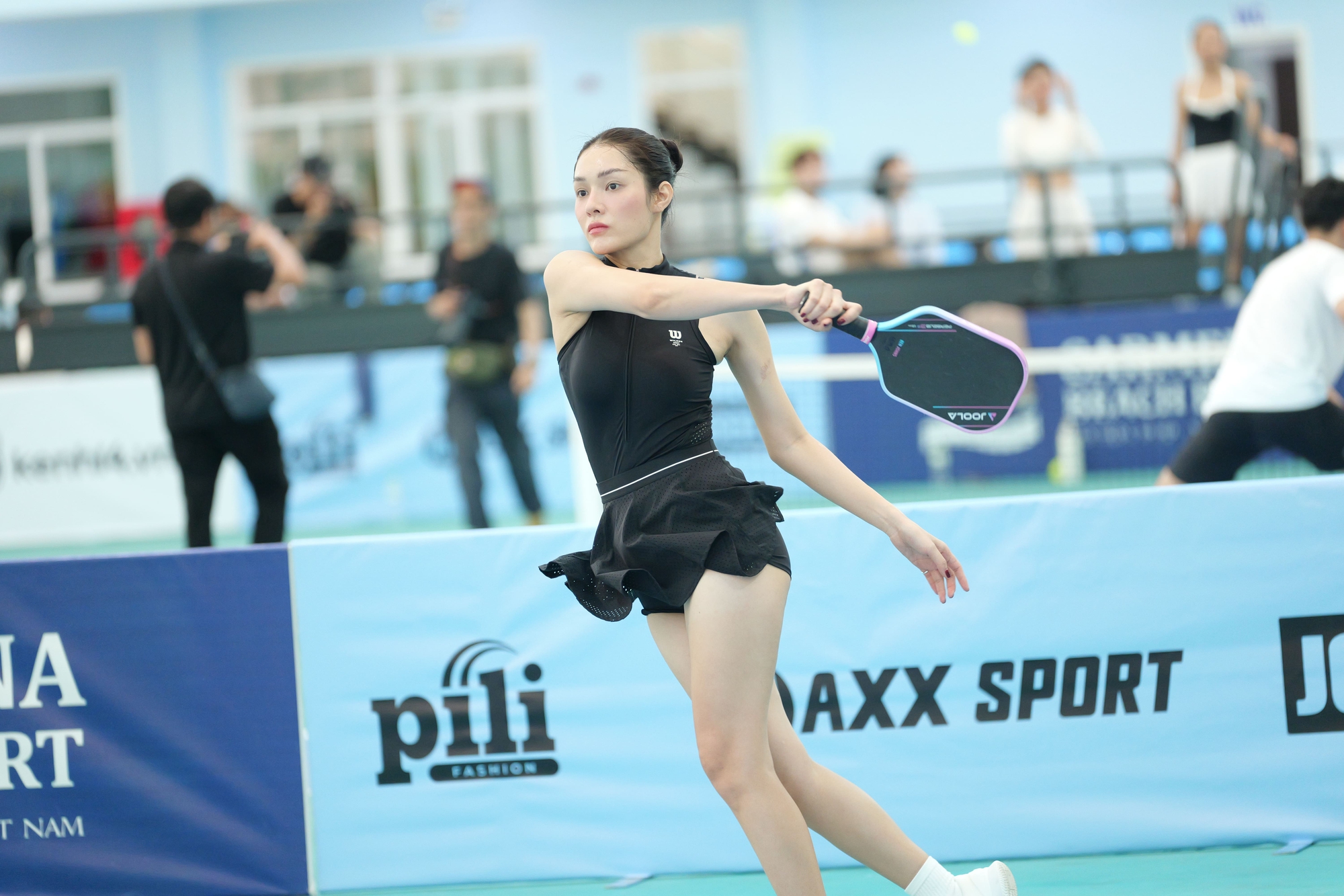 Dàn sao siêu đỉnh tại Fancy Pickleball: Mâu Thuỷ - Hồng Hạnh thi đấu bùng nổ, hội trai xinh gái đẹp vừa slay vừa đánh hay!- Ảnh 3.