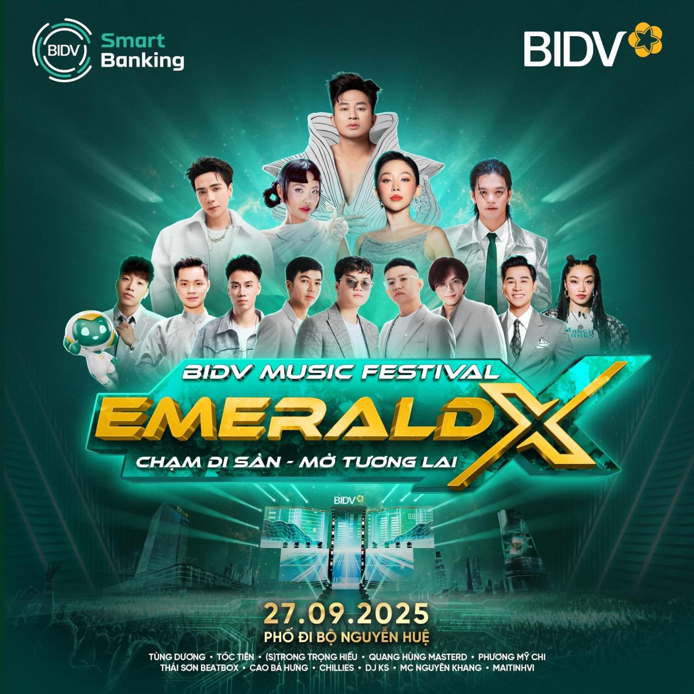 Cơ hội không thể bỏ lỡ: Nhận vé Fanzone gặp dàn nghệ sĩ BIDV Music Festival tại phố đi bộ Nguyễn Huệ- Ảnh 5.