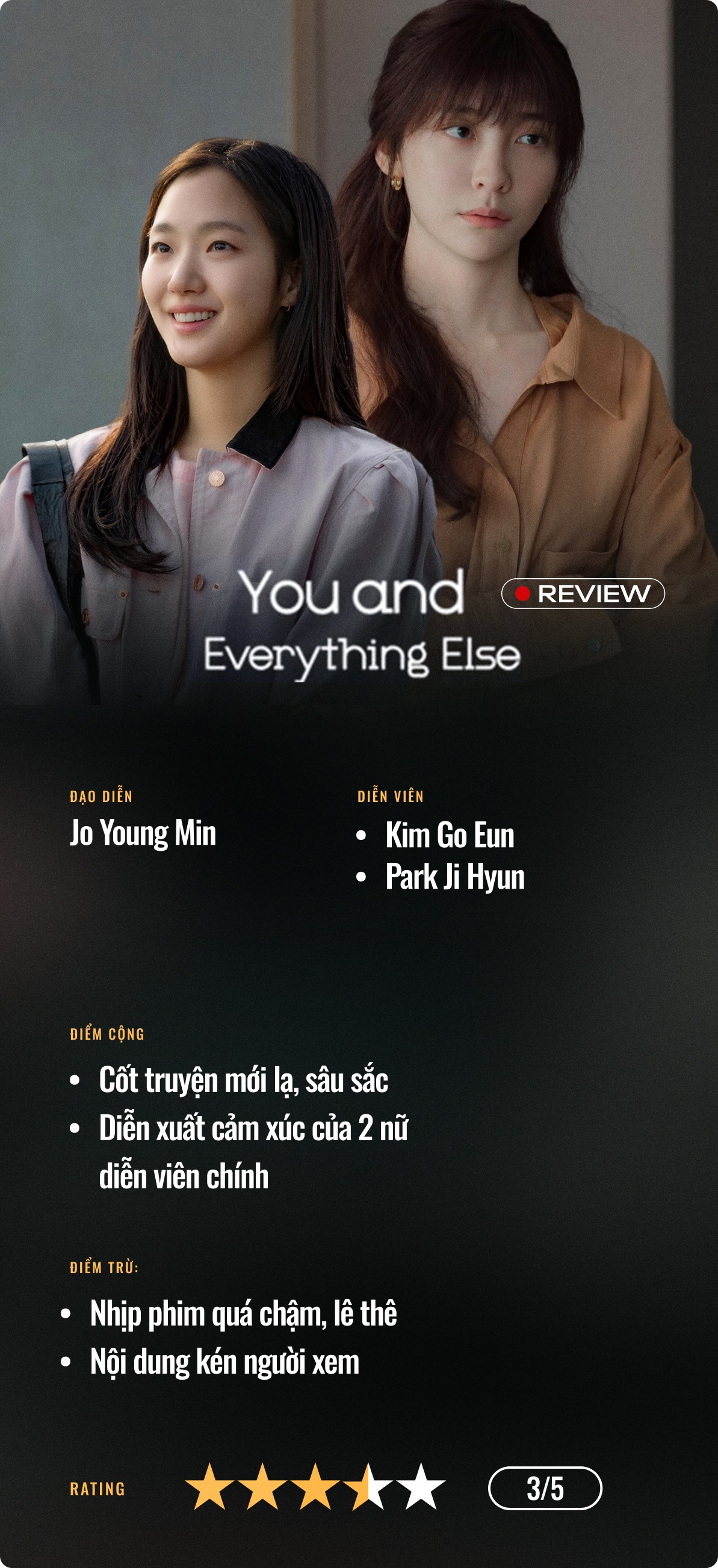 You and Everything Else: Thước phim lạnh lùng nhất về tình bạn trên màn ảnh Hàn- Ảnh 9.