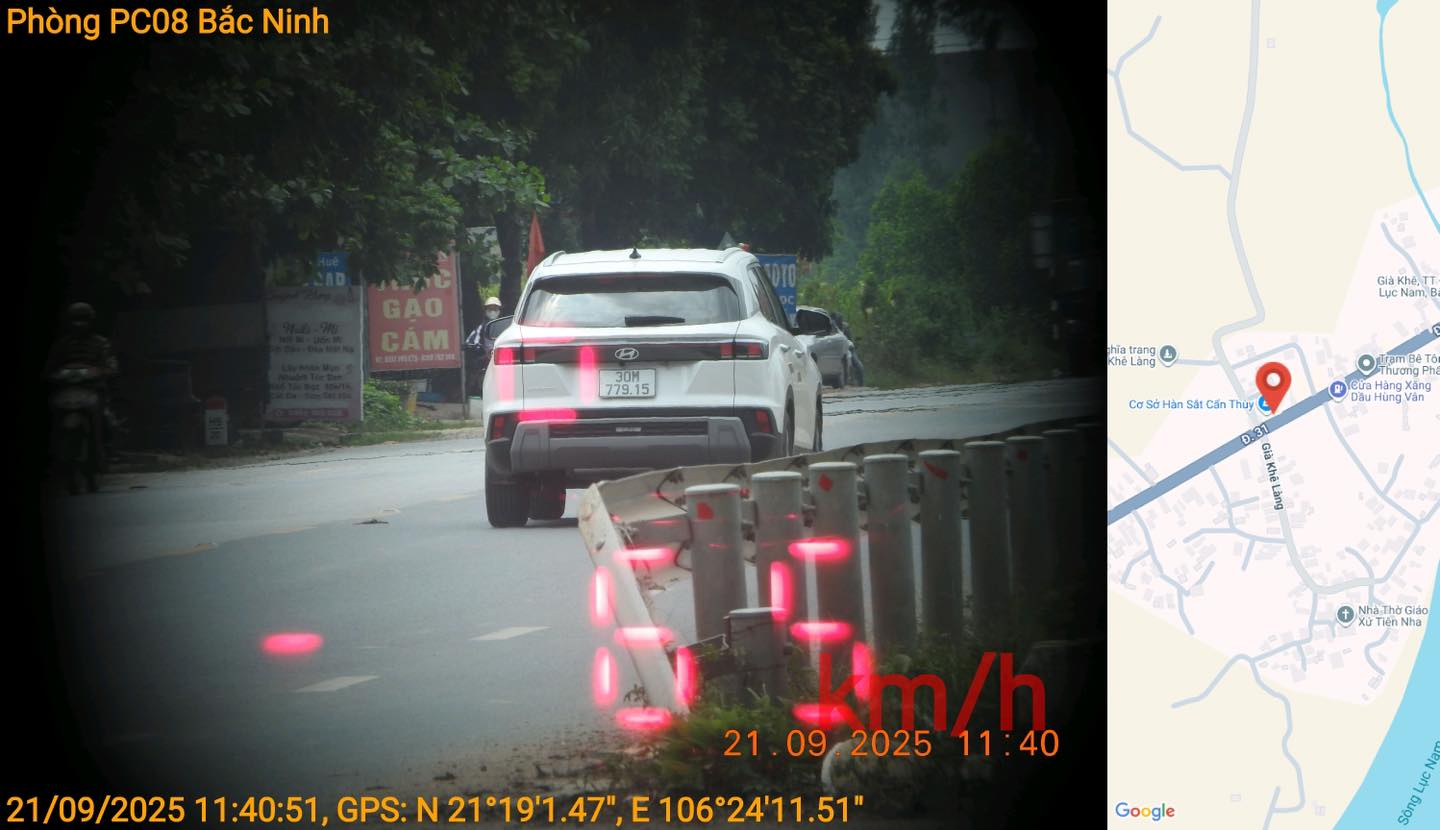 Loạt chủ xe chạy quá tốc độ có biển số sau nhanh chóng nộp phạt nguội theo Nghị định 168- Ảnh 1.