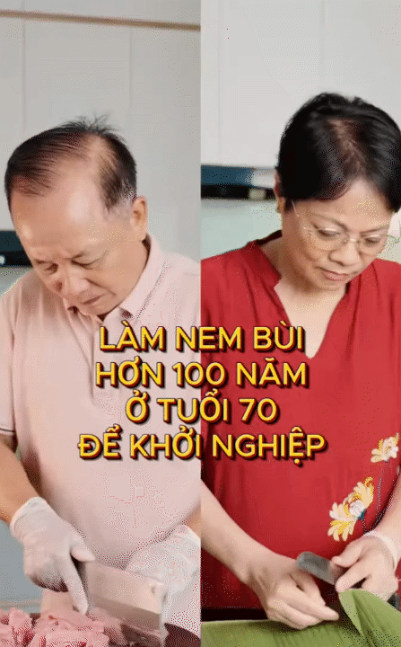 Nghe con dâu kể chuyện bố mẹ chồng khởi nghiệp ở tuổi 70: 