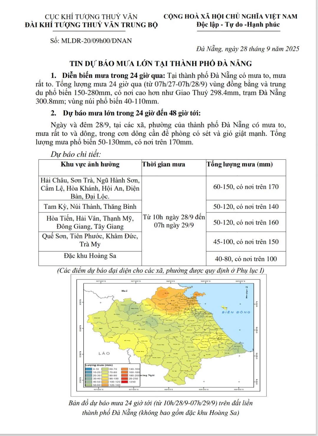 Đà Nẵng: Mưa lớn từng cơn do ảnh hưởng bão số 10 Bualoi, gió rít nhẹ- Ảnh 14.