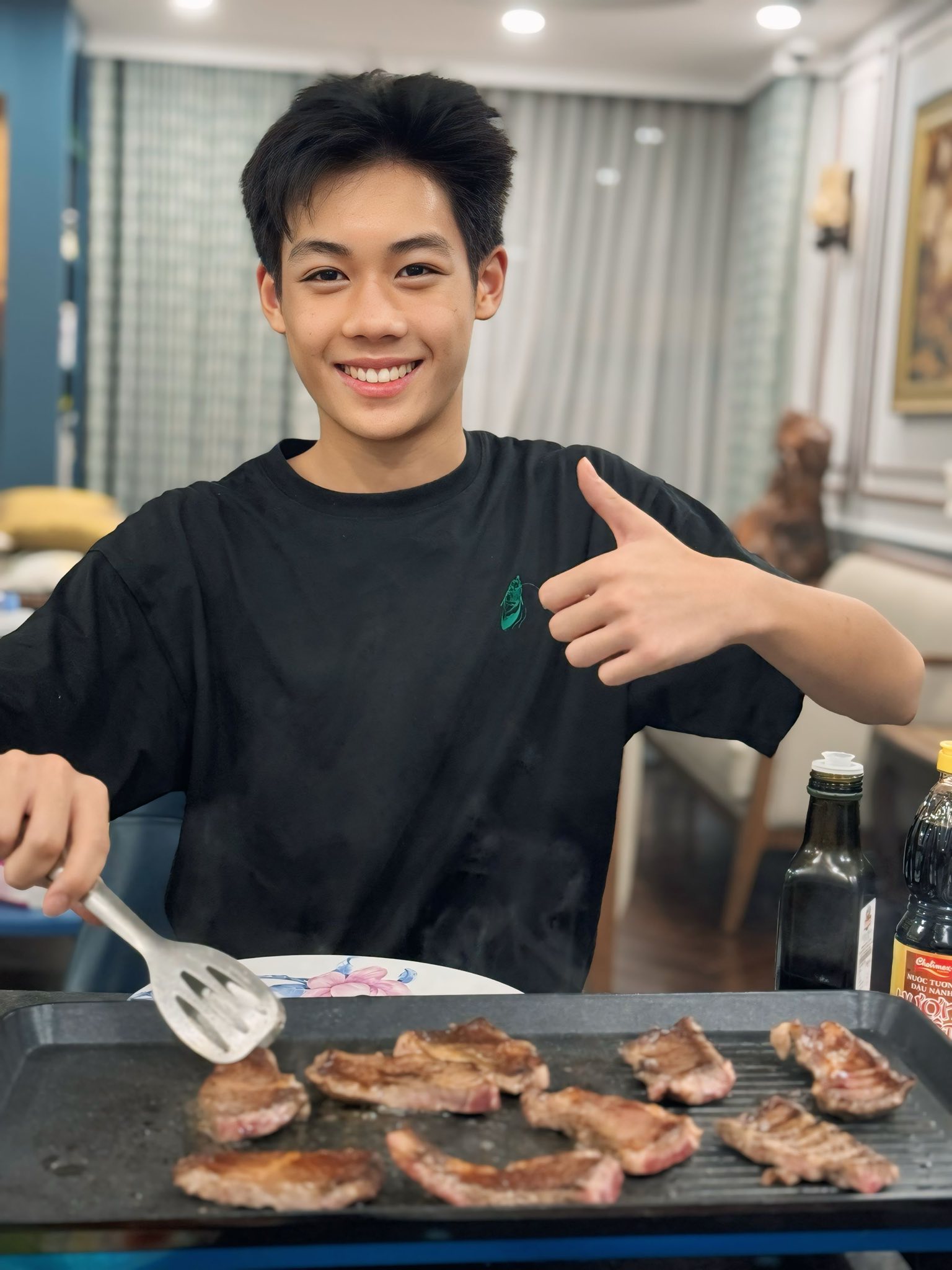 Chân dung đại thiếu gia 14 tuổi nhà Phó chủ tịch Cen Group: 
