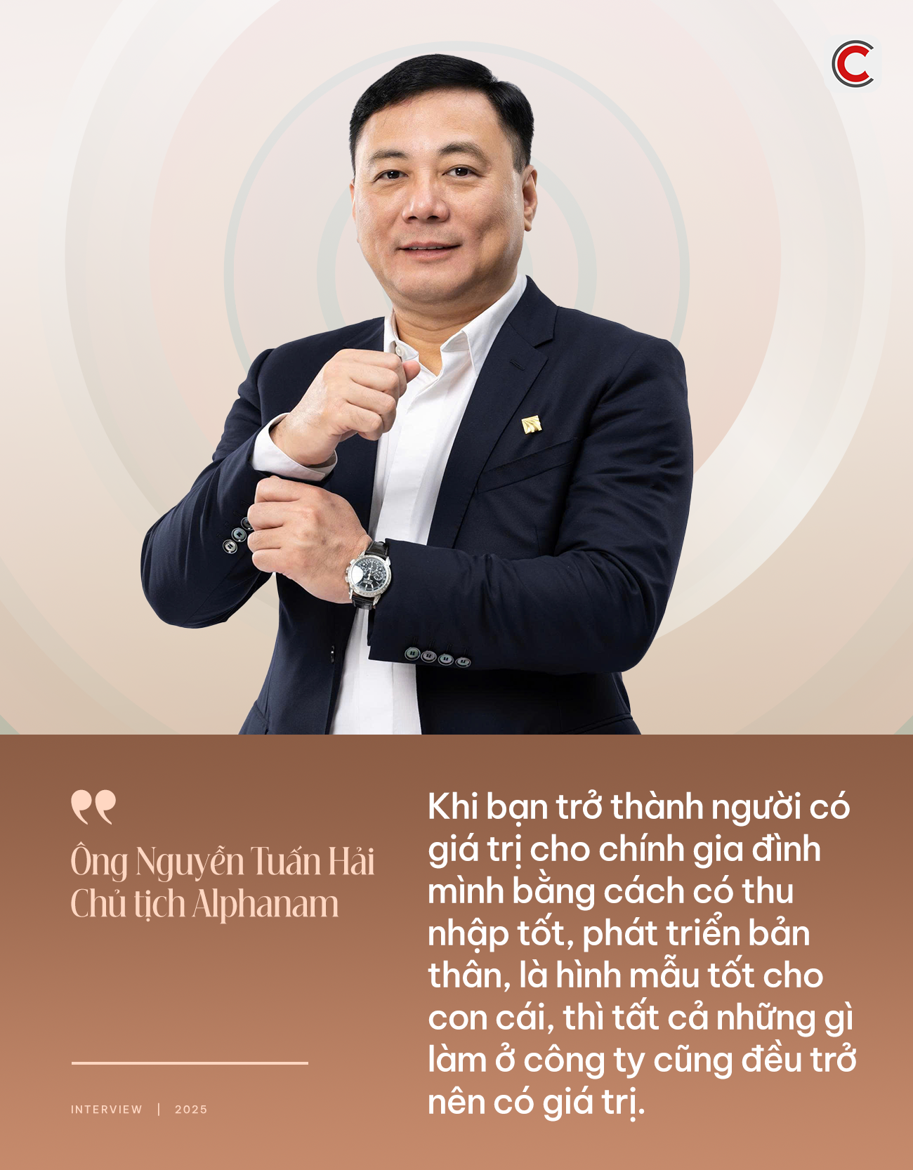 Chủ tịch Alphanam Nguyễn Tuấn Hải: Chọn đúng người, giao đúng việc – triết lý nhân sự giúp các thế hệ Gen X, Y, Z vừa được học, vừa được hành- Ảnh 2.