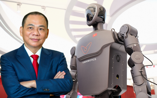 Công ty của ông Phạm Nhật Vượng hé lộ động thái mới: đăng ký bản quyền đồng loạt 3 mẫu robot, một chi tiết khẳng định dấu ấn 100% 'made in Vietnam'- Ảnh 1.