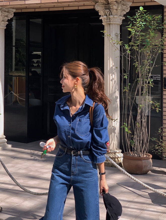 Xu hướng đồ denim mùa thu 2025 quá đẹp, chị em phải có 4 item này để sành điệu vượt bậc- Ảnh 7.