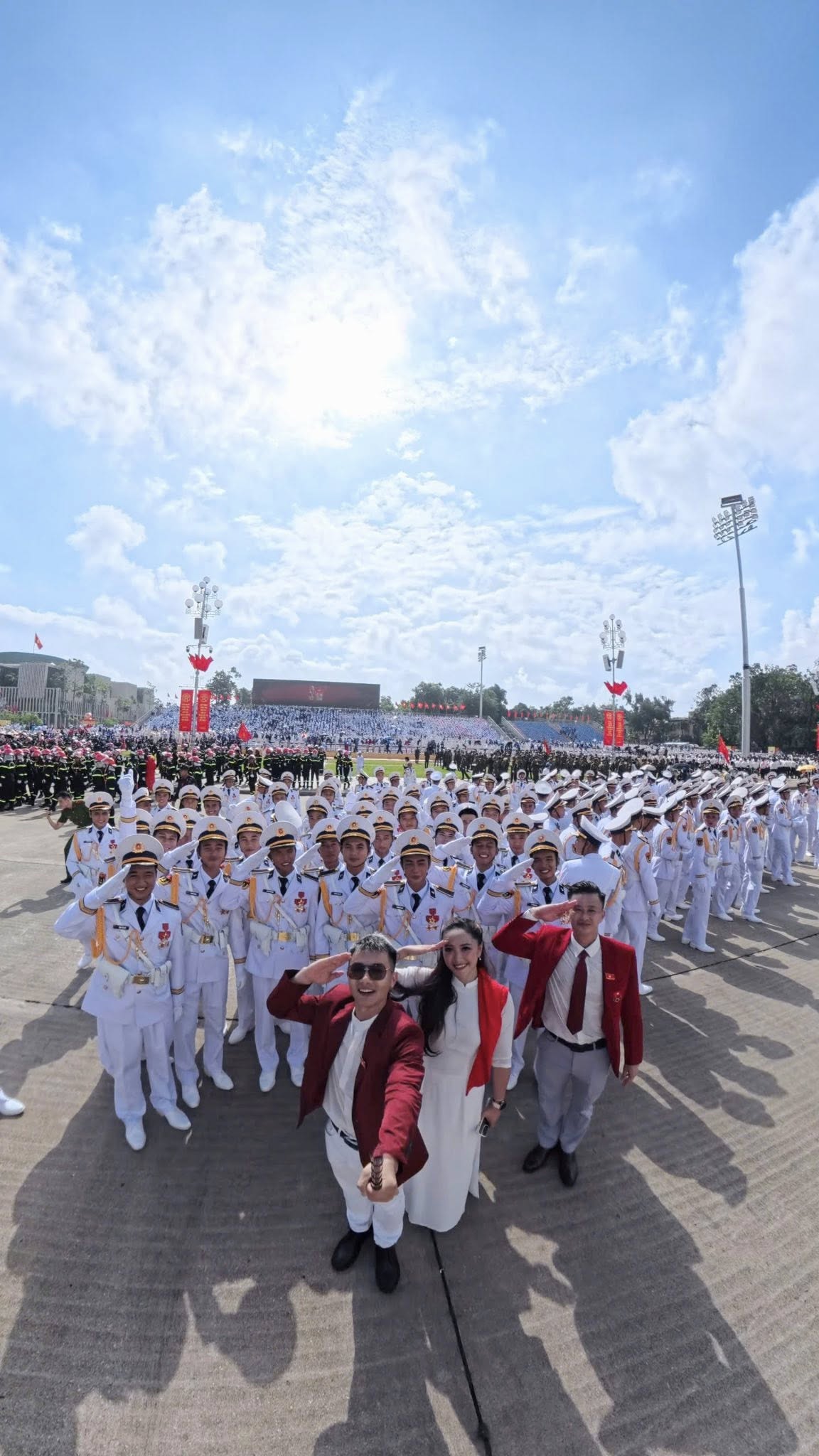 Tinh tú của thể thao Việt Nam hân hoan, tự hào giữa Quảng trường Ba Đình lịch sử ngày Đại lễ 2/9- Ảnh 4.