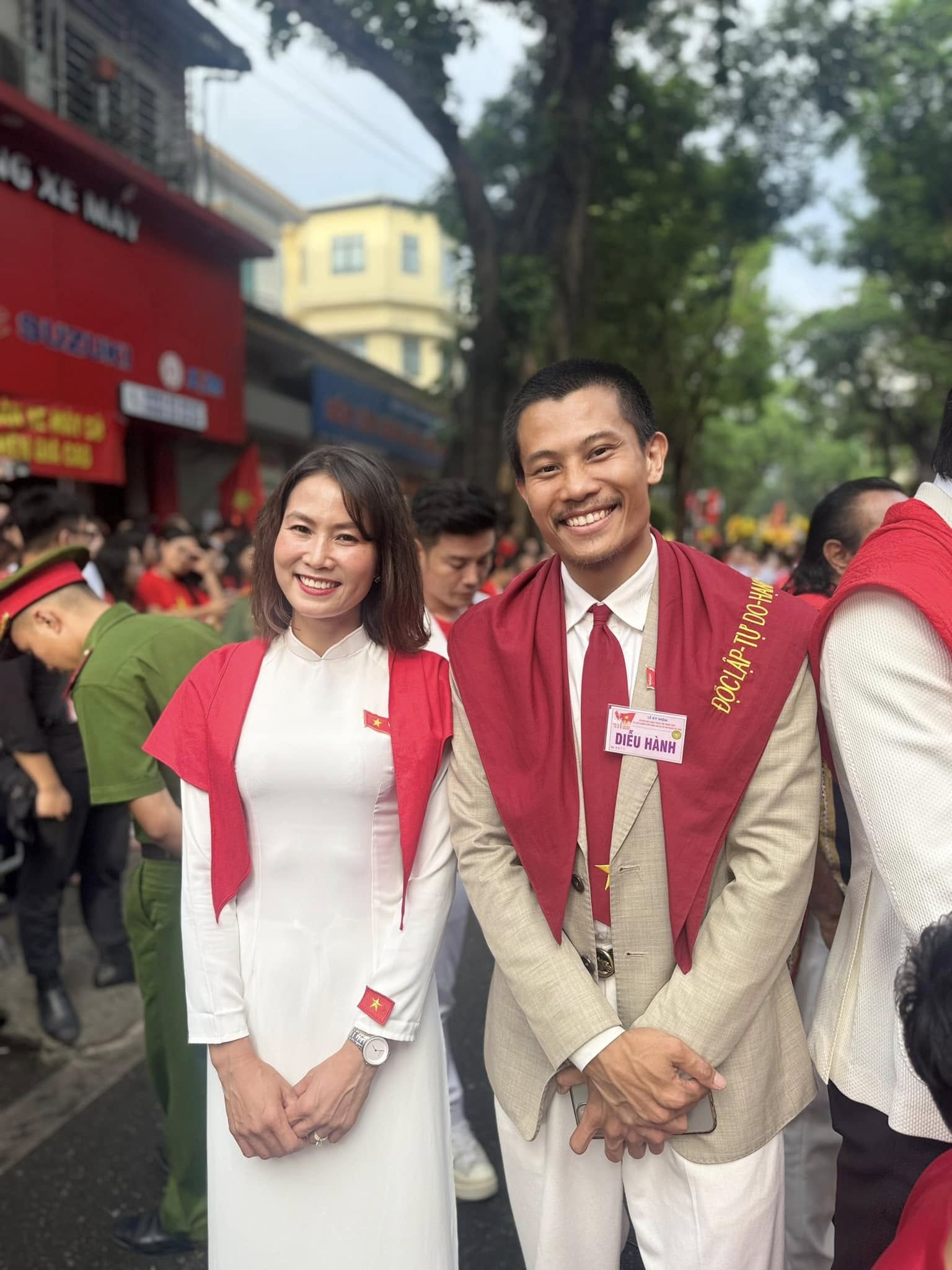 Tinh tú của thể thao Việt Nam hân hoan, tự hào giữa Quảng trường Ba Đình lịch sử ngày Đại lễ 2/9- Ảnh 11.