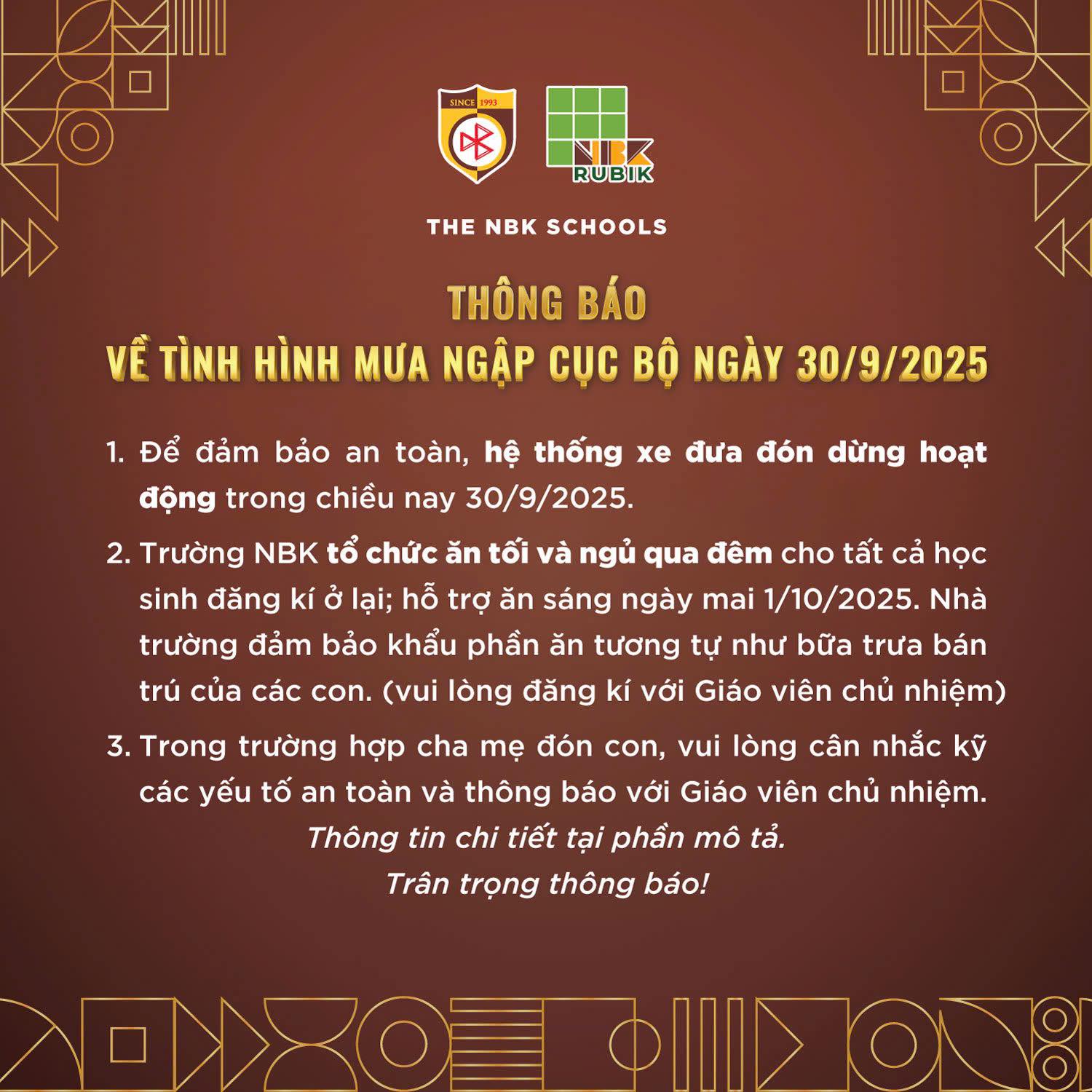 Hà Nội ngập nặng "nhớ đời": Học sinh ăn tối, ở lại trường qua đêm- Ảnh 1.