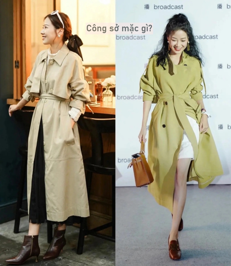 Mặc trench coat thế nào để toát lên khí chất thanh thuần, chuẩn "dâu hào môn"- Ảnh 16.