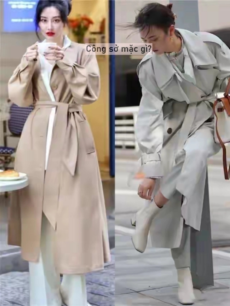 Mặc trench coat thế nào để toát lên khí chất thanh thuần, chuẩn "dâu hào môn"- Ảnh 5.