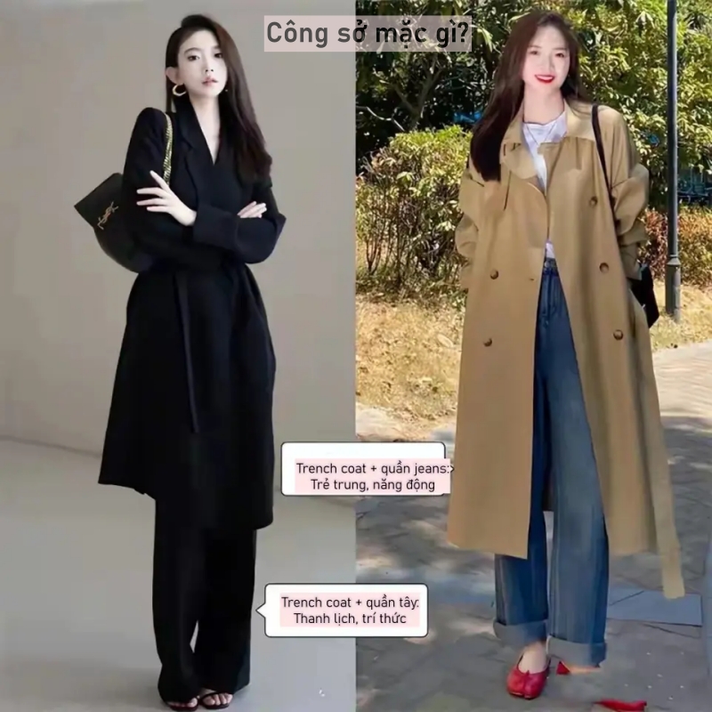 Mặc trench coat thế nào để toát lên khí chất thanh thuần, chuẩn "dâu hào môn"- Ảnh 9.