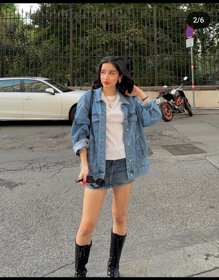 Nói thật: Tủ đồ mùa thu thiếu denim là lỗi lớn, dễ bị chê không sành điệu!- Ảnh 8.