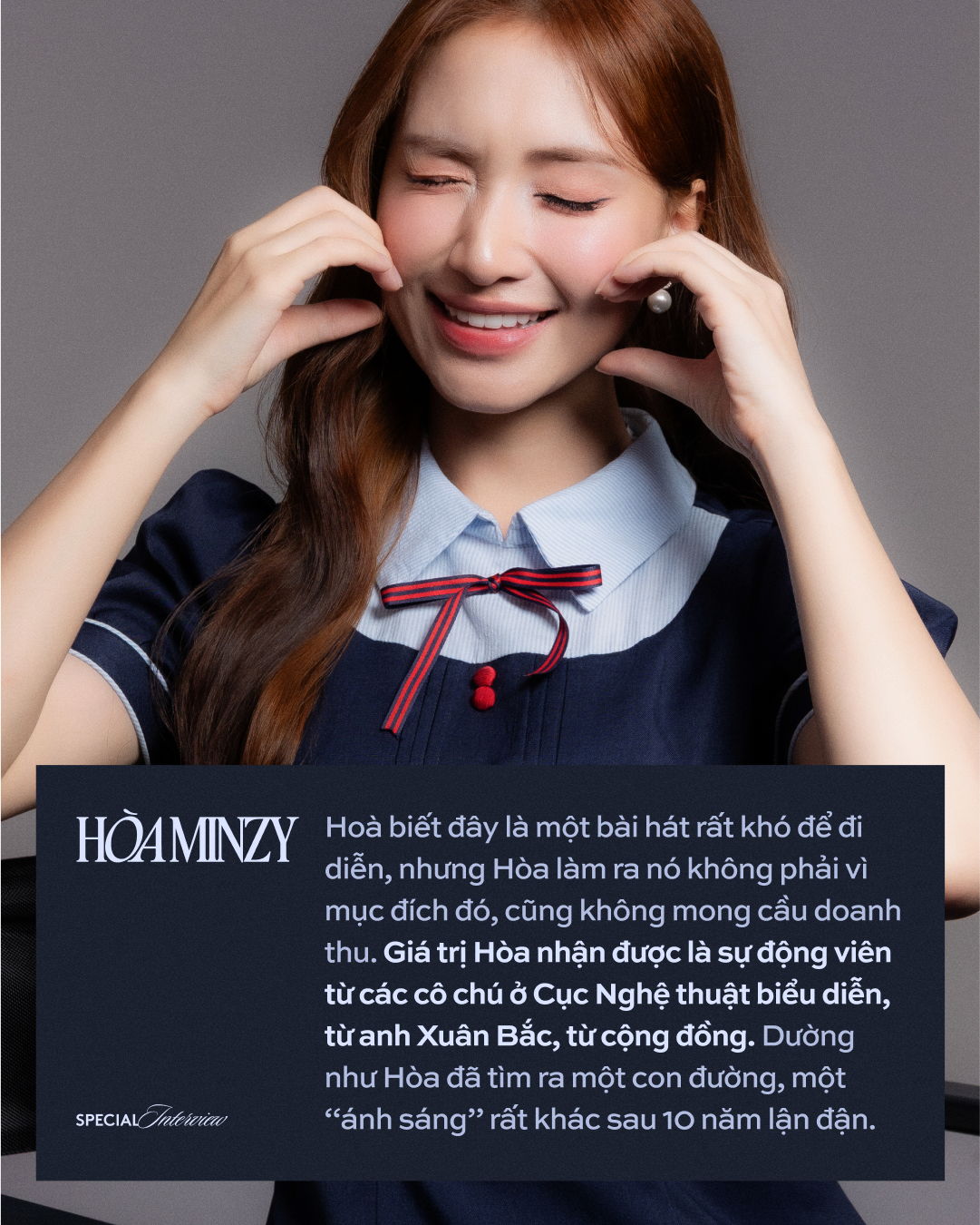 Hoà Minzy: 