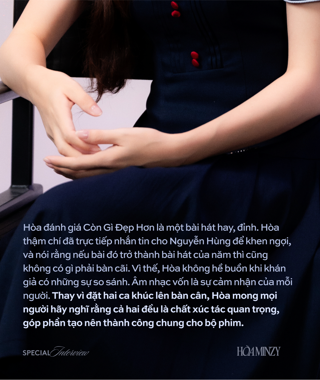Hoà Minzy: 