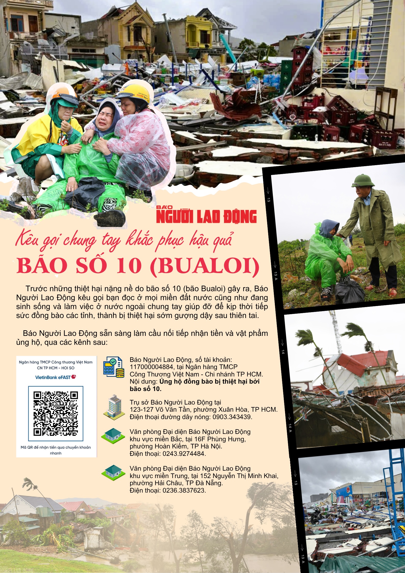 Thiệt hại do bão số 10: 48 người chết và mất tích, hàng trăm ngàn ngôi nhà bị ngập- Ảnh 2.