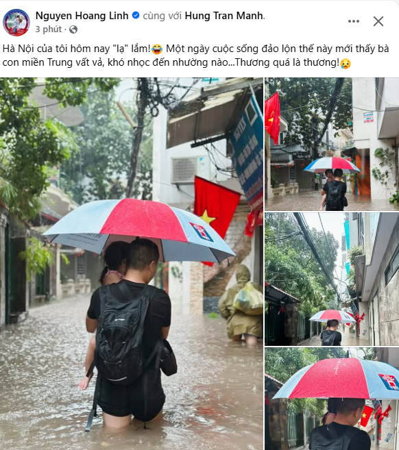 Hà Nội combo mưa + lụt: Nhân viên ăn mì tôm, xác định ngủ ở công ty, phụ huynh loay hoay 5 tiếng vẫn chưa đón được con- Ảnh 9.