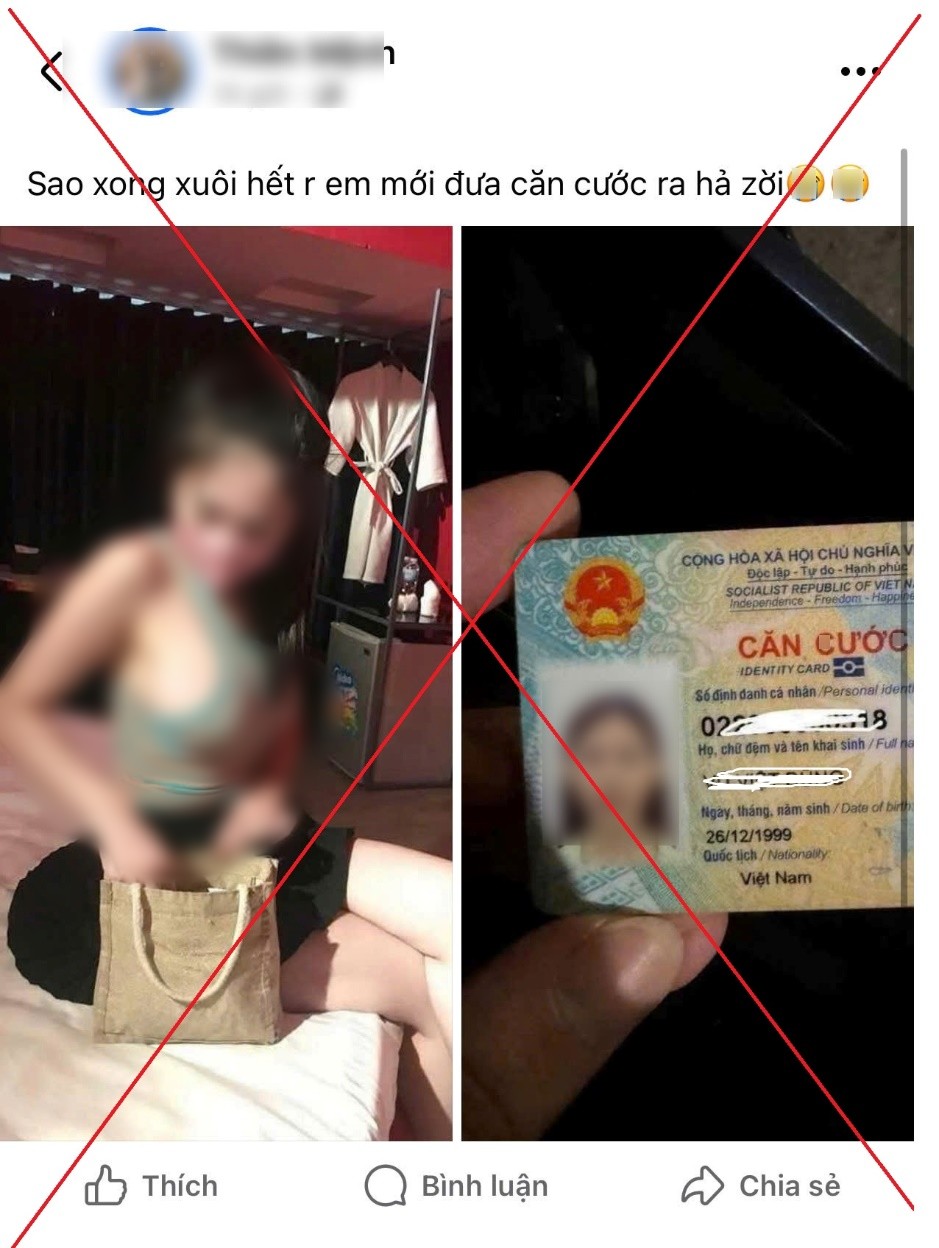 Đối tượng đăng tải hình ảnh phản cảm, ảnh hưởng danh dự cá nhân: Mục đích phía sau- Ảnh 1.