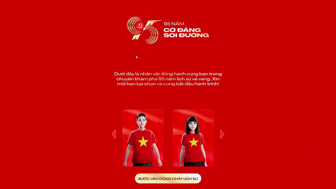 Tự hào Việt Nam tôi đó: Từ em nhỏ đến cụ già vùng sâu vùng xa đều có thể trải nghiệm triển lãm ảo 3D “95 năm Cờ Đảng soi đường”!- Ảnh 7.