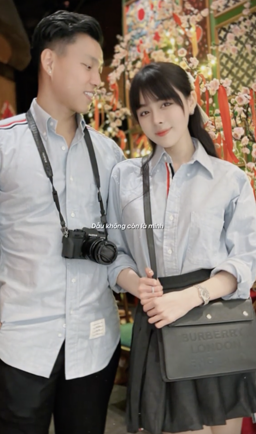 Văn Thanh và bạn gái 