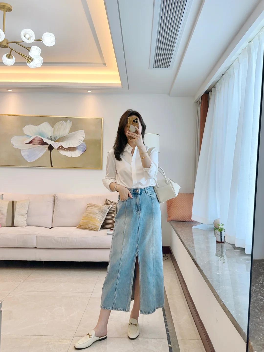 Vì sao váy denim lại là món đồ nên sắm? Câu trả lời gói gọn trong 2 chữ "hack tuổi"- Ảnh 5.