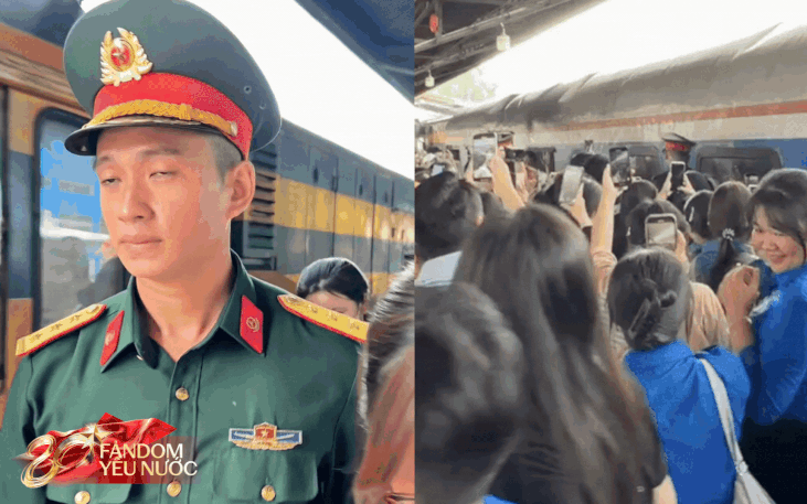 Thượng uý Lê Hoàng Hiệp đã về TP.HCM, hàng trăm người thấy được bóng lưng là mãn nguyện