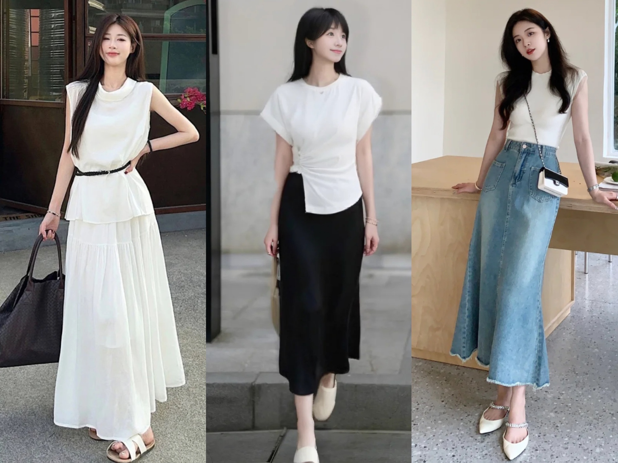 Phụ nữ tuổi 30+ thiếu gì thì thiếu, đừng thiếu một chiếc áo thun trắng trong tủ đồ!- Ảnh 9.