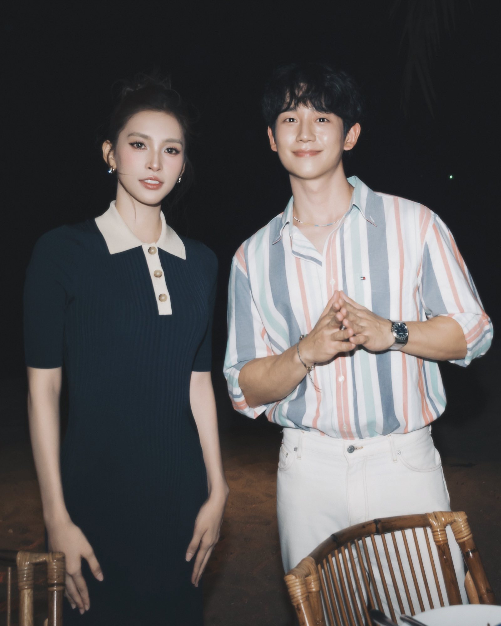 Tiểu Vy và nam thần Jung Hae In gặp gỡ: Event thời trang ngỡ poster phim thanh xuân- Ảnh 1.