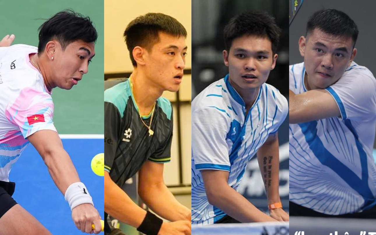 PPA Tour Asia: Việt Nam thống trị nội dung đơn nam, 4 tay vợt chạm trán tại bán kết- Ảnh 1.