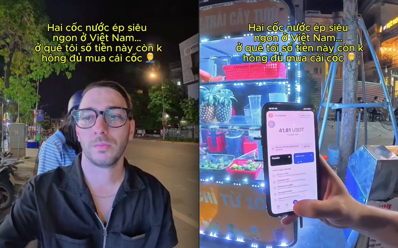 Trả tiền 2 cốc nước ép ở Việt Nam, khách Tây thốt lên: 