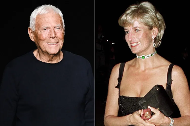 Công nương Diana và câu chuyện dở dang với Giorgio Armani: Chiếc váy chưa kịp khoác lên mình- Ảnh 1.