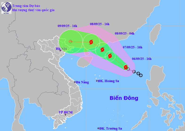 Áp thấp nhiệt đới mạnh lên thành bão số 7, giật cấp 10, có vào nước ta?- Ảnh 1.
