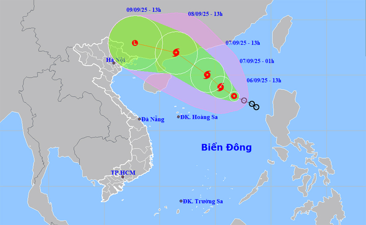 Điểm khác biệt của bão số 7 Tapah sắp hình thành, miền Bắc đón mưa lớn trong 3 ngày- Ảnh 1.