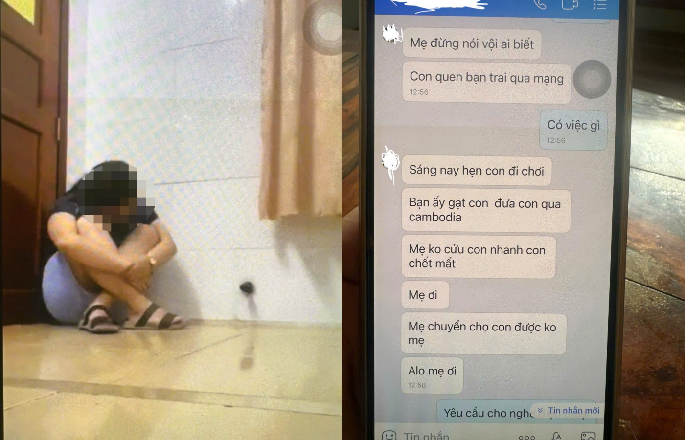 Nhận tin nhắn Zalo "mẹ có tiền không chuyển cho con 300 triệu", người mẹ lập tức báo công an- Ảnh 1.