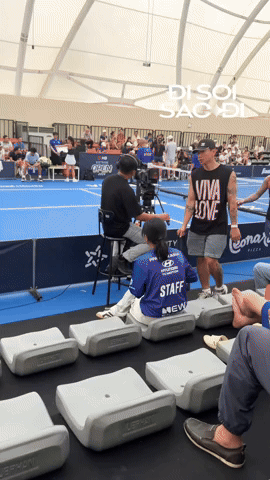Hương Giang bất ngờ vắng mặt, Phú Cường lẻ bóng trên sân pickleball xem PPA Tour Asia- Ảnh 1.