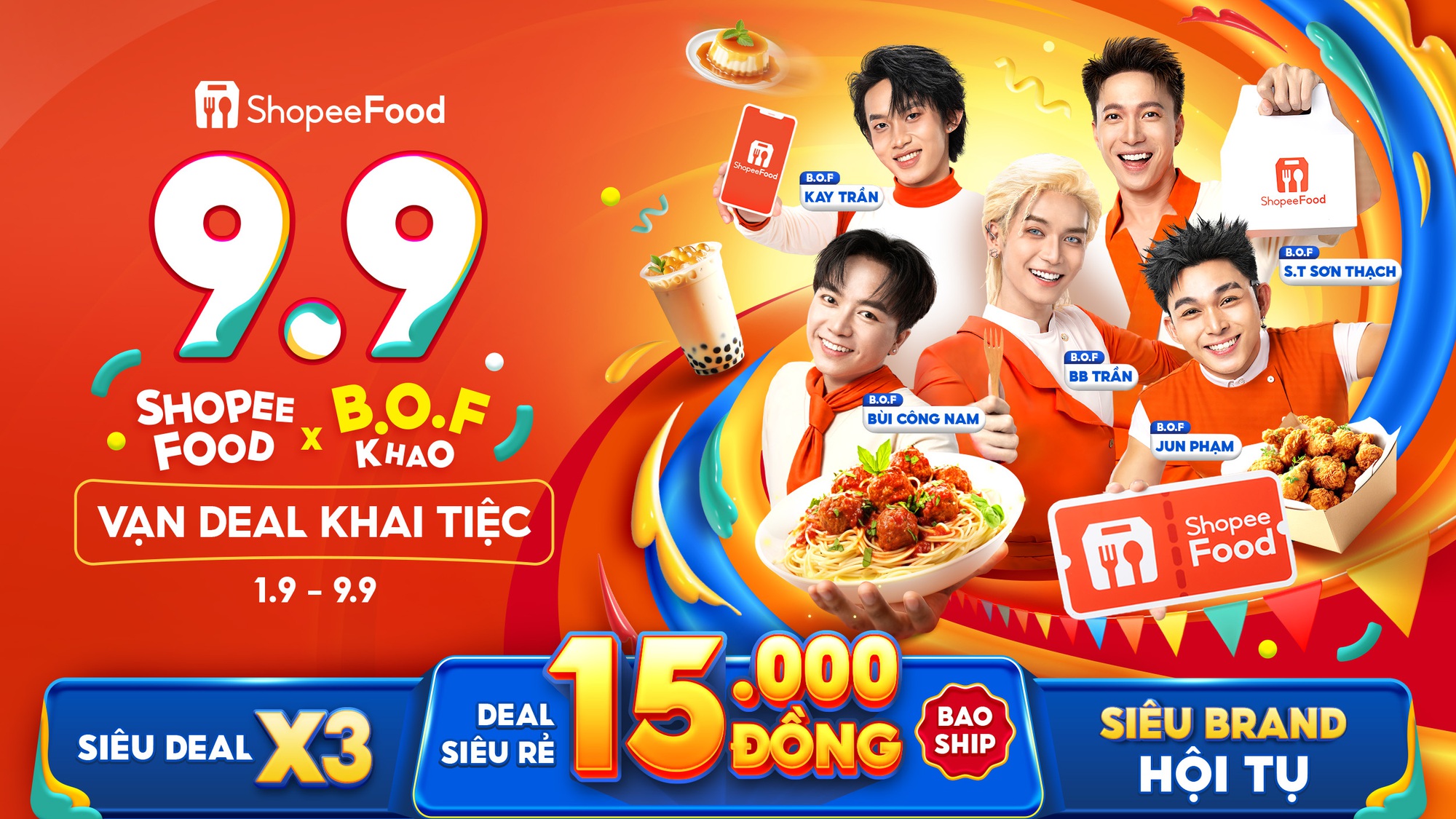 Nạp năng lượng cho năm học mới cùng loạt deal ShopeeFood 9.9- Ảnh 1.