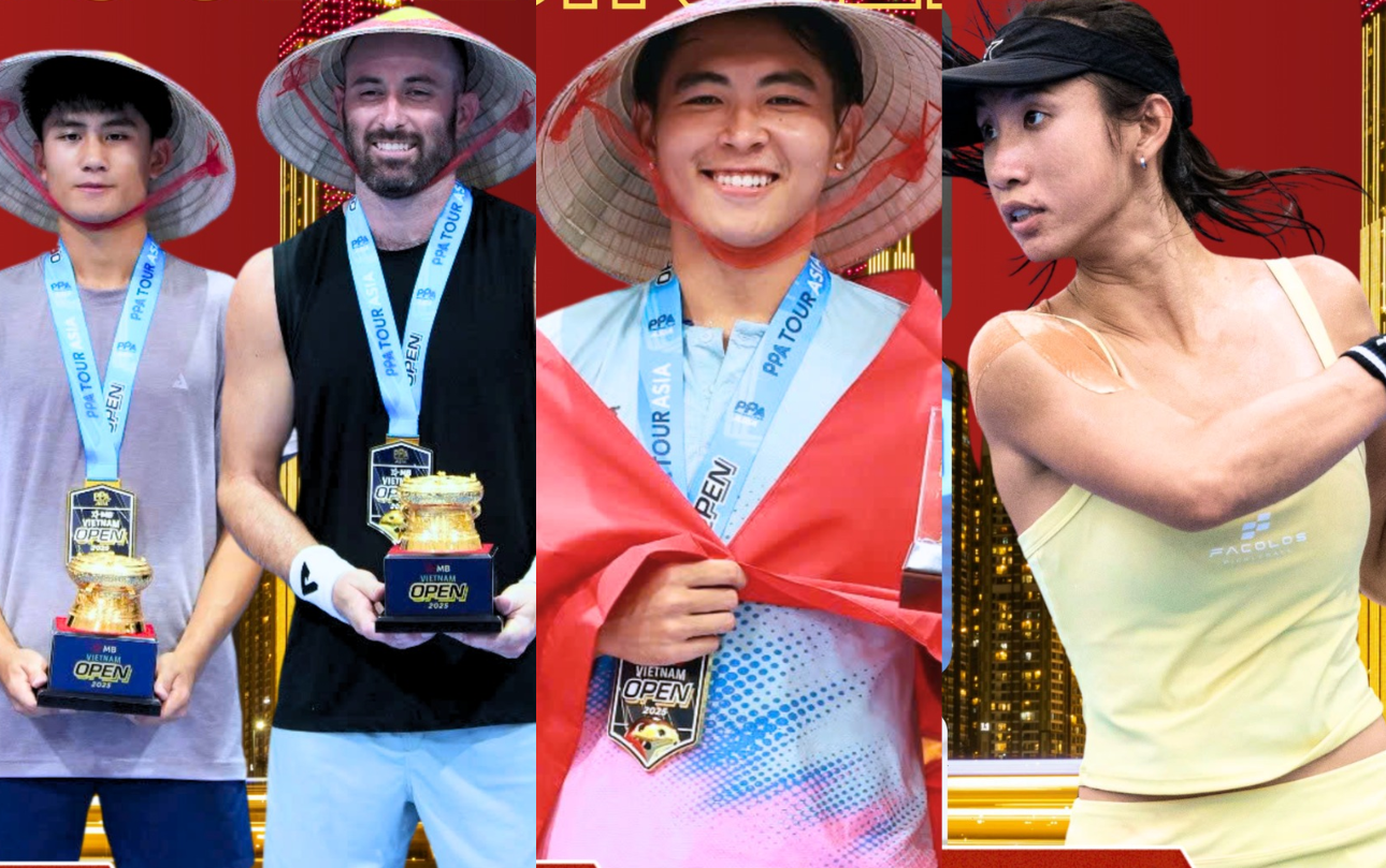 Khép lại PPA Tour Asia Vietnam Open 2025: Dàn VĐV Việt kiều toả sáng- Ảnh 1.
