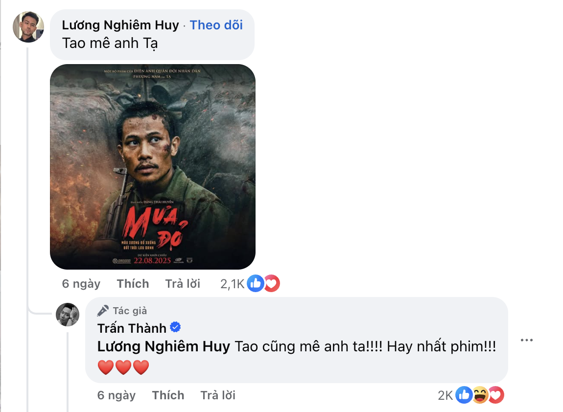 Người được Trấn Thành khen đỉnh nhất Mưa Đỏ, xem hình ảnh này thì không ai dám cãi- Ảnh 1.