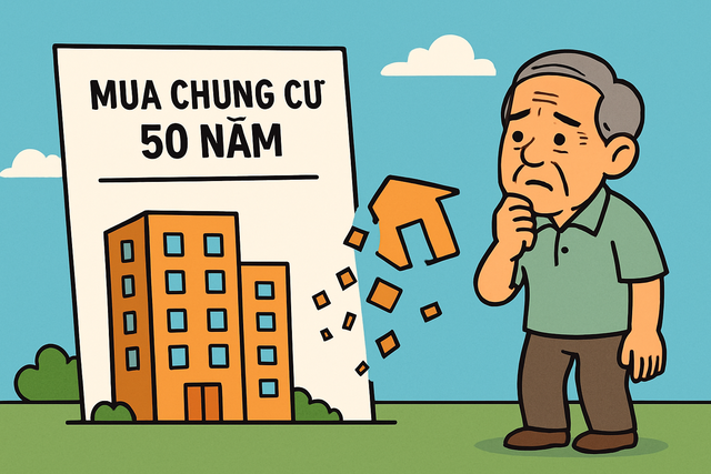 Mua chung cư 50 năm, khi hết hạn người dân có 