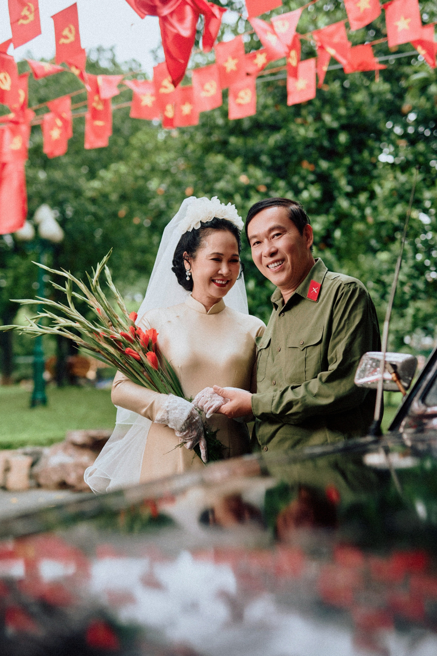 Ảnh cưới của NSND Lan Hương và NSƯT Đỗ Kỷ- Ảnh 1.