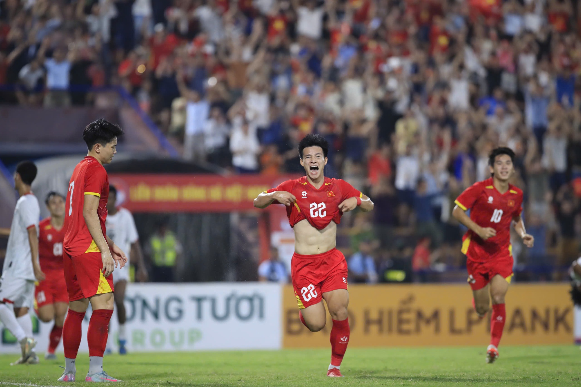 Ảnh: Hotboy Thanh Nhàn ghi bàn duy nhất, U23 Việt Nam hiên ngang vào VCK U23 châu Á- Ảnh 6.