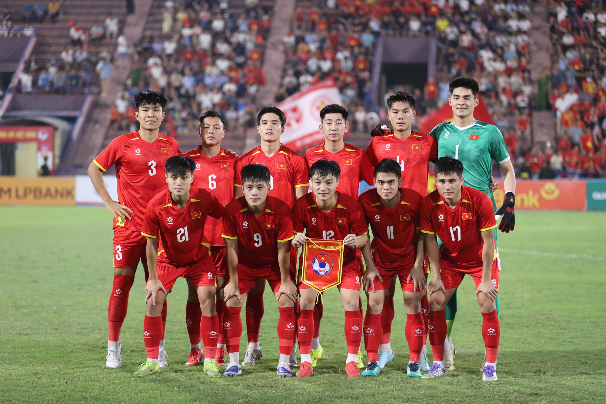 Ảnh: Hotboy Thanh Nhàn ghi bàn duy nhất, U23 Việt Nam hiên ngang vào VCK U23 châu Á- Ảnh 1.
