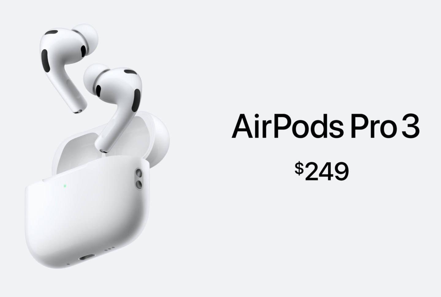 Apple AirPods Pro 3 ra mắt: Tai nghe có cảm biến đo nhịp tim, dịch trực tiếp và chống ồn 